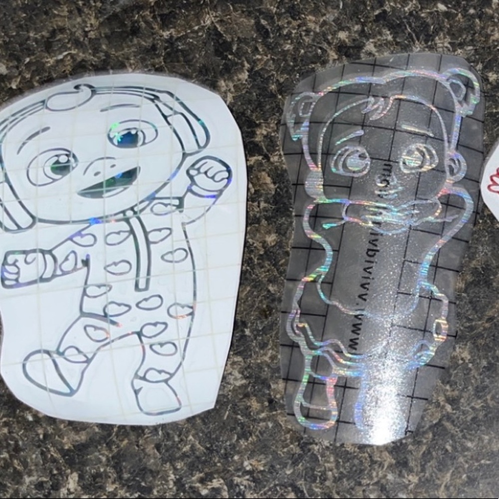 Vinyl Decal Cocomelon characters 2/$10